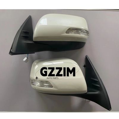 ABS Plastic Side Mirrors Door Mirror Reversing Mirror With Steering Lamp For Prado Cruiser 2014