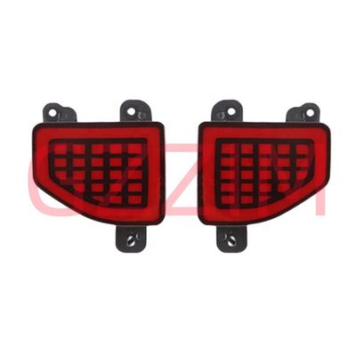 Dynamische Drehsignalreflector LED-Straßenstange Hinternebellampe für Jeep Wrangler 2018-2022