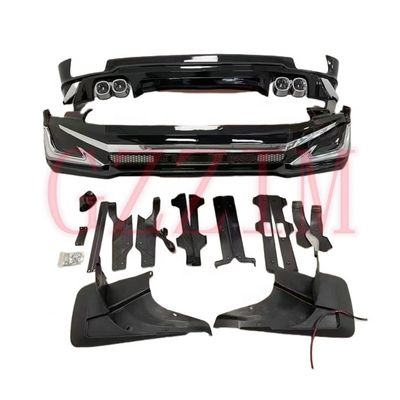 FJ150 Kunststoff-Karosserie-Kit für Prado FJ150 2018 Umbaukasten Vorder-Hinterkarosserie-Kit Schwarz Weiß