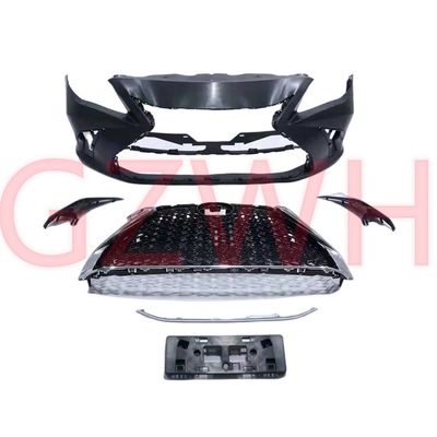 Kunststoff Toyota Corolla 2006-2013 Upgrade auf LX Style Gesichtsgrill Körper Kit Schwarz