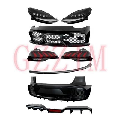 Tesla Body Kit Vorderlippe Seitenschürzen Rücken Diffusor Spoiler Scheinwerfer Hecklampe Custom Farbe