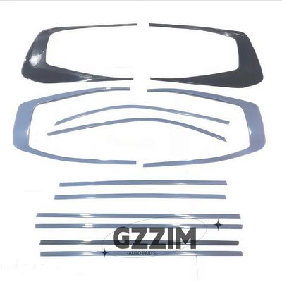 Anpassbares Auto Außenzubehör Für LC200 2008-2021 Fenster Wetterstreifen Formen Trimmen Wetter Stripping Perfekt passen Upgrade auf LC300 Stil