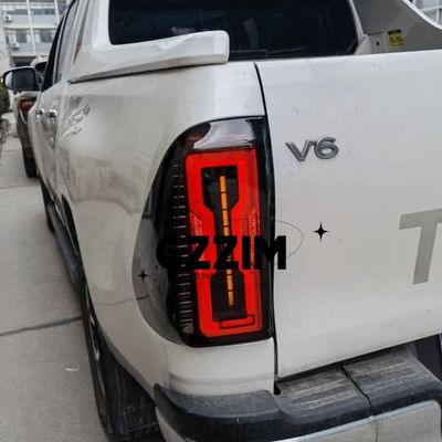 ABS Plastic Aftermarket Modified LED Tail Lamp Rear Light For Toyota 2016 Hilux Revo Tail Lamp