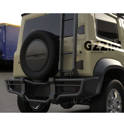 Stainless Black Front Bumper Guard for Isuzu Jimny JB74 2018+