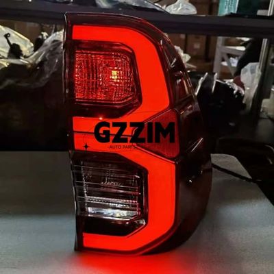 ABS Plastic Aftermarket Modified LED Tail Lamp Rear Light For 2021GR Toyota Hilux Vigo Tail Lamp