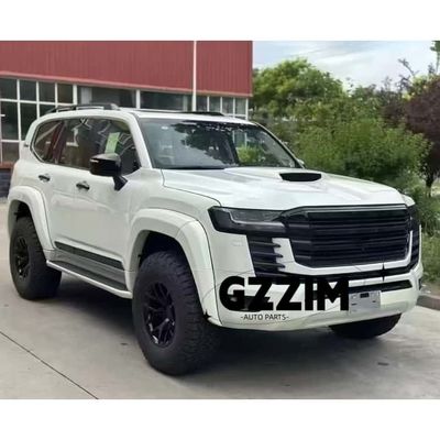 Car Parts Wide Fender Flares and Hood Cover Trim Plastic ABS Trim for LC300 High Visibility Accessory for Cars