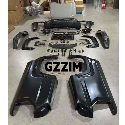 Car Front & Rear Bumper Facelift Fender Hood Car Lamp Bodykit Body Kit For 2019 Triton L200 Upgrade to 2024 Triton L200