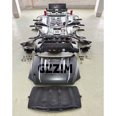 Plastic Front Rear Bumper Grille Full Sets Bodykit Parts For Toyota Tocoma 2005-2022 upgrade 2025 body kit